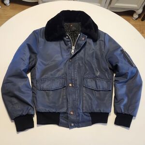 Vintage Aviator Bomber Jacket